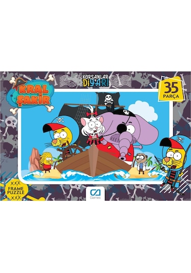 Kral Şakir 2'Li Frame Puzzle/Yapboz Set