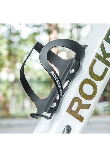 Rockbros 2022-11a Mtb Bisiklet Su Şişesi Kafesi Alüminyum Alaşımlı Yol Bisikleti Şişe Tutucu Braketi - Yeşil
