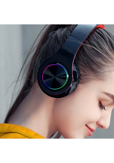 Singree "b39 Rgb Kablosuz Oyun Kulaklığı - Bt 5.0, Mikrofonlu, Katlanabilir, 10 Saat Çalışma"