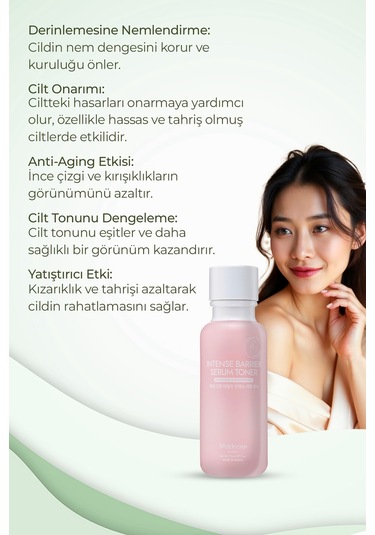 Muldream Intense Barrier Hassas Ciltler için Onarıcı Tonik 110 ML