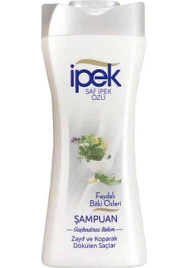 İpek Zayıf ve Dökülen Saçlar için Faydalı Bitki Özleri Şampuan 480 ML