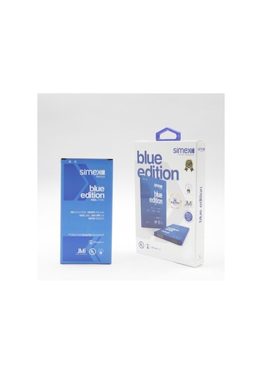 Simex Galaxy J7 2016 İle Uyumlu Eb-bj710cbc Sbt-03 Batarya Blue Edition