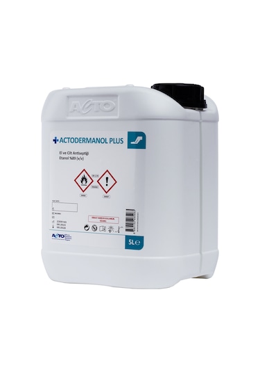Acto Actodermanol Plus 5 Litre El Ve Cilt Antiseptiği %89 V/v Eta