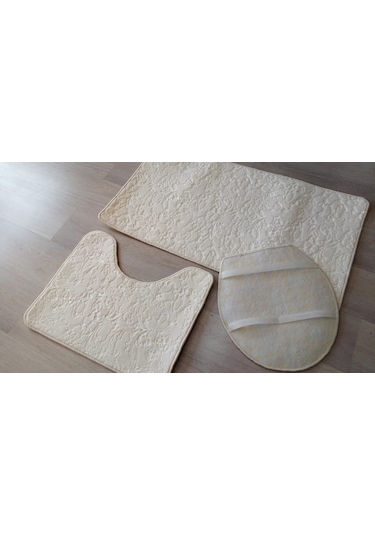 Sarar Halı 3'Lü Kaymaz Taban Klozet Takımı