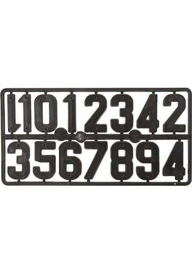 Kovan Numarası - Plastik