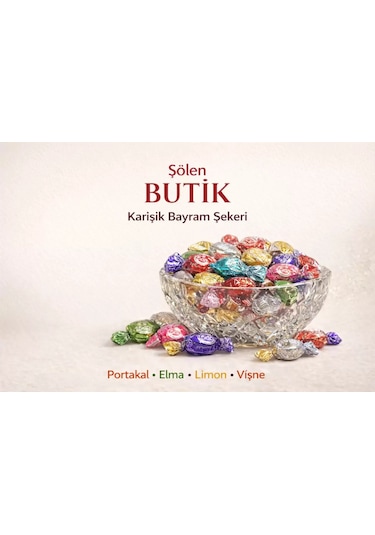 Songül Karagül Kolonyası 200 ML + Şölen Bayram Şekeri Paketi
