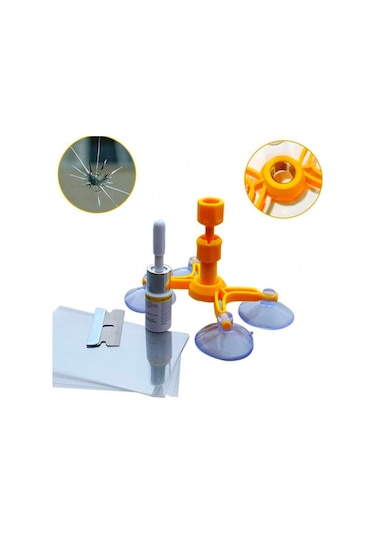 Powertiger Ally Araba-Araç Camı Çatlak Tamir Kiti