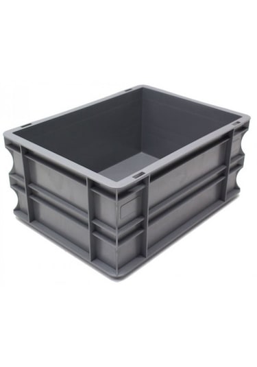 Sembol Plastik Spk 4316 Plastik Kapalı Sanayi Tipi Kasa Gri