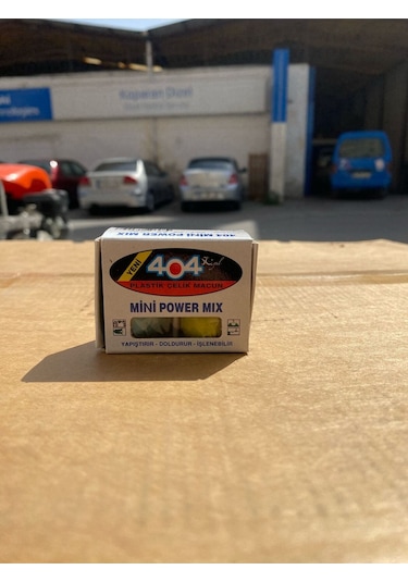 404 Plastik Çelik Macun Yapıştırıcı 80 Gr