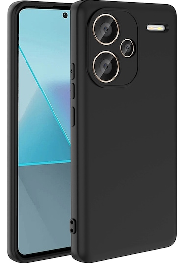 Xiaomi Redmi Note 13 Pro Plus 5g Uyumlu Kılıf Tchs Mara Lansman Kapak-siyah Siyah