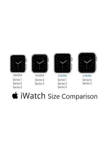 Apple Uyumlu  Watch Deri Kordon 42-44-45mm Rst1 Siyah