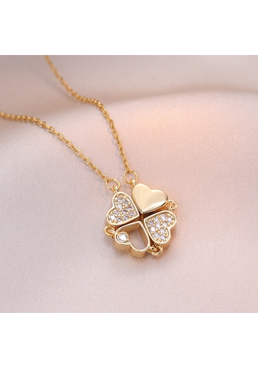 Bayan Kolye: Moda Estetiği Titanyum Çelik Kolye No.376 Çok REnkli