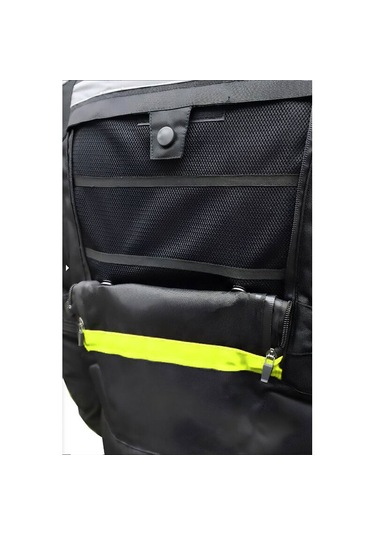 Vexo Adventure H20 Siyah-neon Sarı Motosiklet Montu