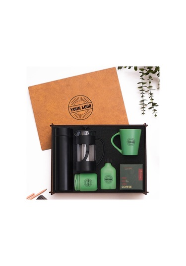 Vıp Ahşap Kutulu Kurumlara Özel Hediye Seti 3626-03