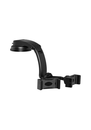 Wondernest Araba Dashboard Vantuzlu Çift Chuck Cep Telefonu Tutucu Standı Zpt1 Siyah