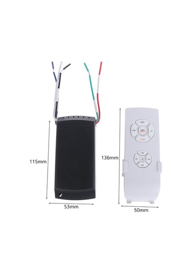 Pazly Vantilatörü Uzaktan Tavan Suntek Seti Kumanda Işık Dorm Club Gy