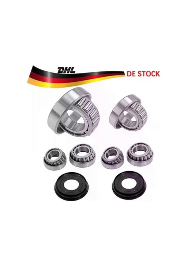 Bpw Peitz 234/76 / 234-76 İçin 2x Baskı Yatağı Rulman Seti Tekerlek Rulman Seti 30204 / 30206