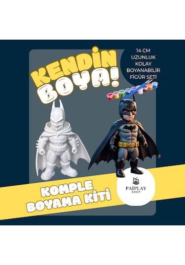 Batman - Boyama Seti Ve Batman Figürü