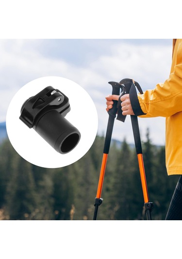 Homyl Yürüyüş Direği Kilidi Hızlı Kilit Siyah-toka-18mm Siyah Toka 18mm