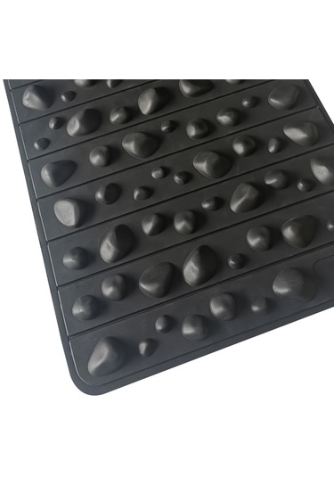 Suntek Ev Rahatlatıcı Için Ayak Masaj Mat Taşınabilir Esnek Siyah