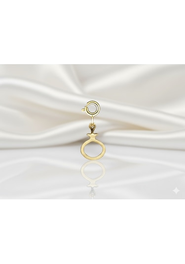 Ariş Nar Charm Altın Kolye Ucu