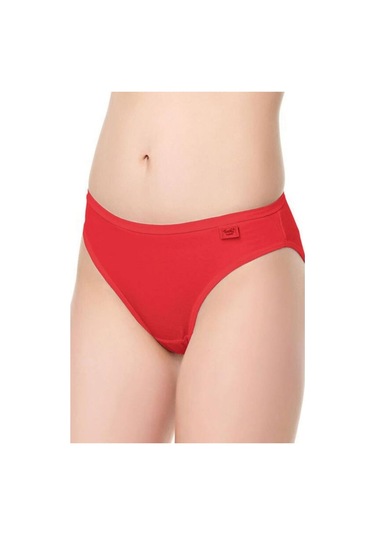 12 Adet Tutku Bayan Elastan Düz Bikini Külot