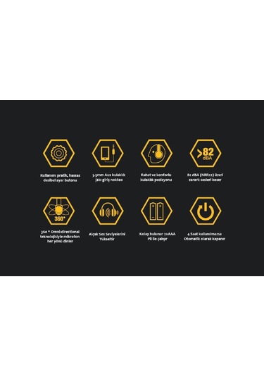 Opsmen Earmor Elektronik Atış Kulaklığı Brown Kahverengi M30-cb