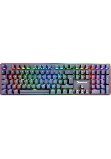 Gamepower Saber Usb Kablolu RGB Mavi Switch Mekanik Oyuncu Q Klavye