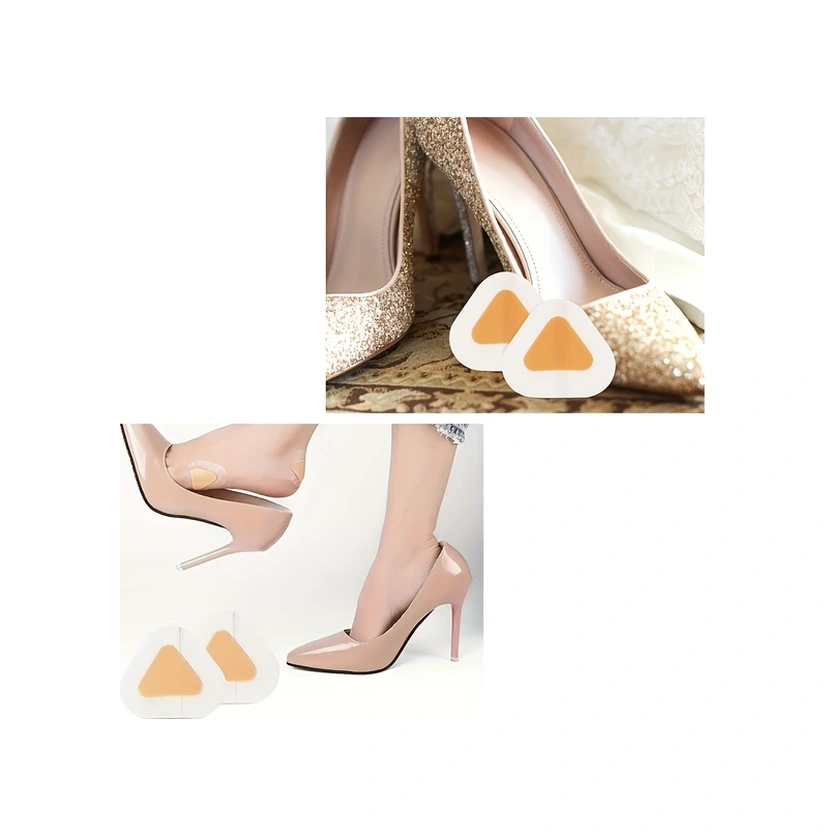 Gateesat Açık Bej 100 Adet Kaymayı Önleyen Ayak Bileği Pedi Seyahat Koruyucu