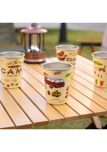 Suntek 4x Paslanmaz Çelik Bardak, Su Tumbler İstiflenebilir Çok Renkli