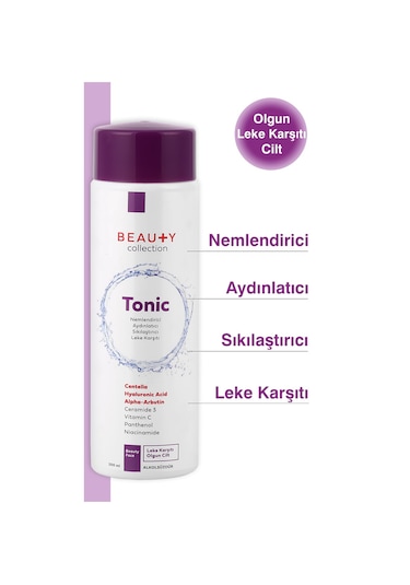 Beauty Collection Leke Karşıtı Temizleyici Tonik 200 ML