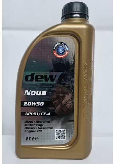 Dew Nous 20W-50 Motor Yağı 1 L