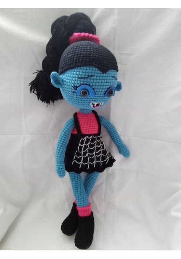 Mavi Vampir Bebek Amigurumi