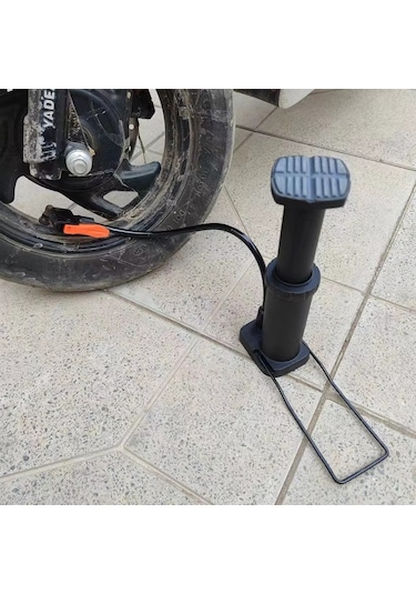 Mini Yüksek Basınçlı Ayak Pompası El Pompası Bisiklet Pompası Top Pompası