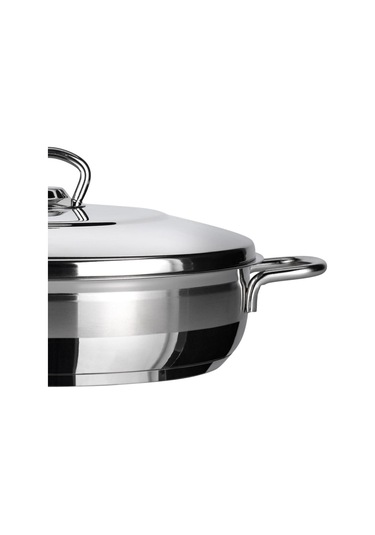 Saphire Saphire 26x07 Basık Tencere Çelik Kapak