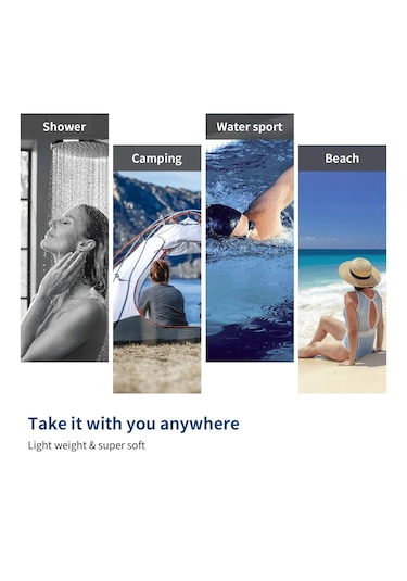 80x150 Cm Banyo&plaj&spor Havlusu Hızlı Kuruma Mikrofiber7