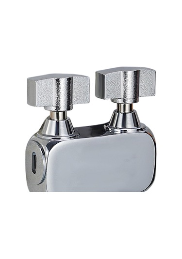 Suntek 1in 2 Out Çift Kontrol Vanası Çok Fonksiyonlu Gümüş