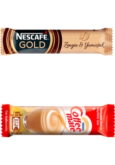 Nescafe Gold 100 x 2 G + Coffemate 100 x 5 G