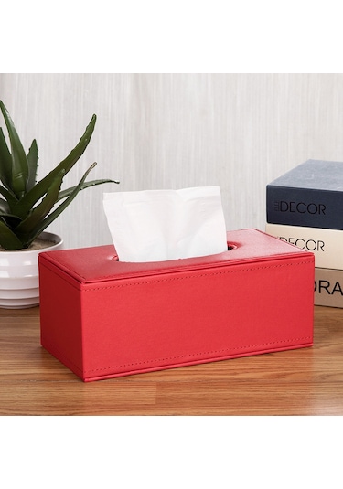 Neevoyu Büyük Boy Mavi Kürk Desenli Deri Mendil Kutusu - Ev, Otel, Araç İçin Pratik Kullanım, Kaliteli Ve Dayanıklı Mavi Koyun Cilt Desenli