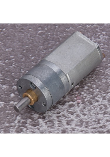 Aubyhe 12v Dc Metal Dişli Motor - 20mm Çaplı, 300rpm Hızlı, Yüksek Tork, Uzun Ömürlü Ve Sesiz Performans