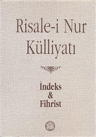 Risale-I Nur Külliyatı Indeks Ve Fihristi Ciltli - Bediüzzaman Sa