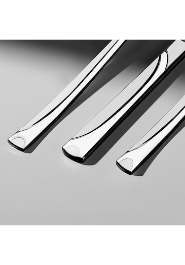 Nehir Fiesta Sade 89 Parça Kutulu Çkb Seti Gümüş