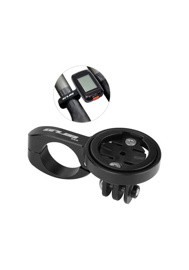 Sones Gamin / Wahoo / Barrett / Cateye Serisi İçin Gub 668 Tt Gidondan Kod Ölçer Uzatma Braketi Siyah