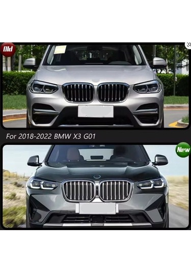 Autogp Bmw X3 G01 Ön Far Lambası G01lci Model Laser Görünüm Ledli 2017 / 2020 1 Adet