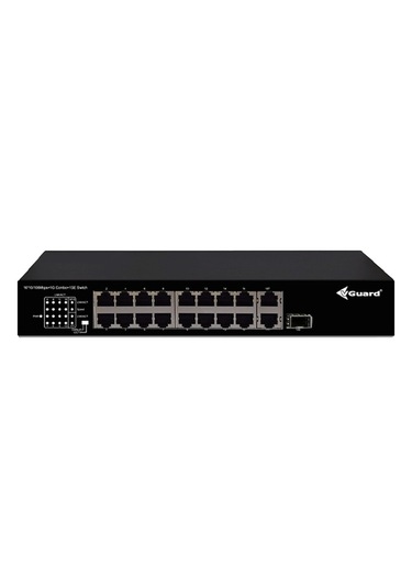 VGuard VG-SW2016E 16 Port Gigabit Yönetilemez Ethernet Switch