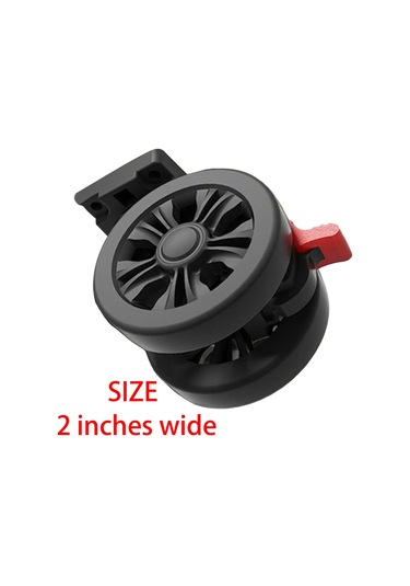 Homyl Bavul Siyahı Için Dayanıklı Frenli 2x Bagaj Siyah Siyah