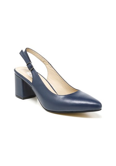 Sandalet Kadın Rc-4008 Deriden Lacivert Lacivert