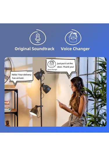 Video İnterkom Kapı Zili 120 Görüş Açılı Gece Görüşlü Sensörlü,kablosuz Giriş Güvenlik Kamerası