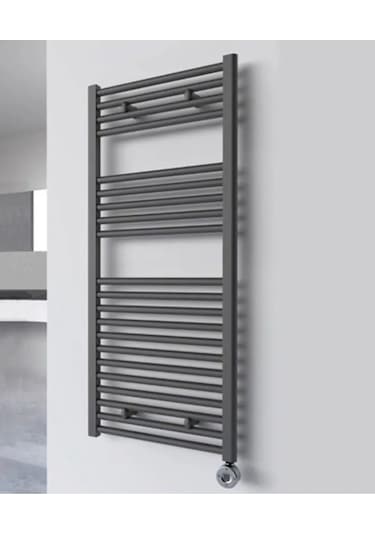 400x800 Antrasit Akıllı Termostatlı Havlupan