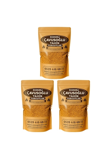 Bozkırlı Çavuşoğlu Odun Ateşinde Kavrulmuş Susam 3 x 1 KG